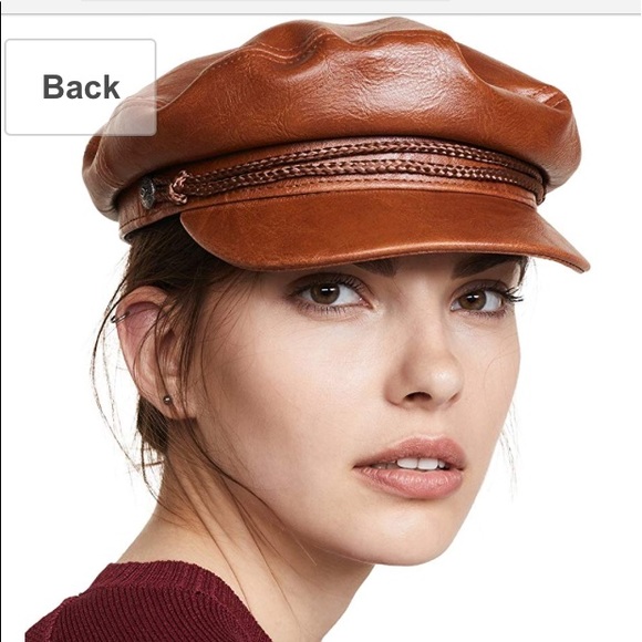leather fiddler hat